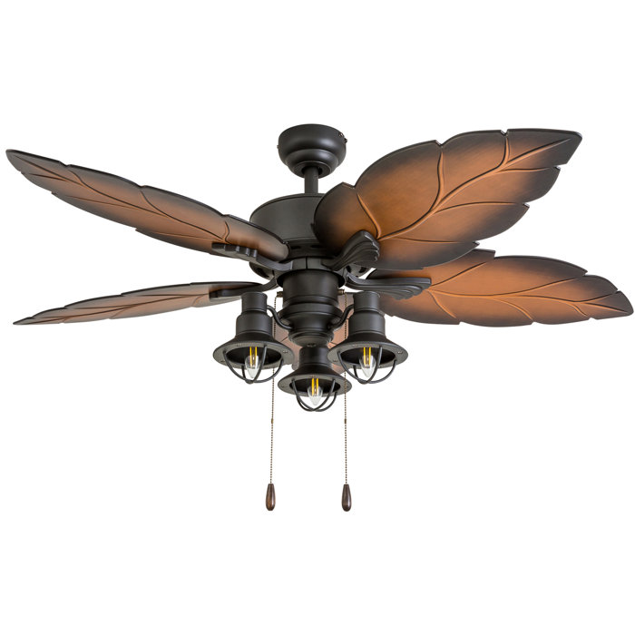 Bay Isle Home 52 Wrightsville 5 Blade Ceiling Fan Light Kit