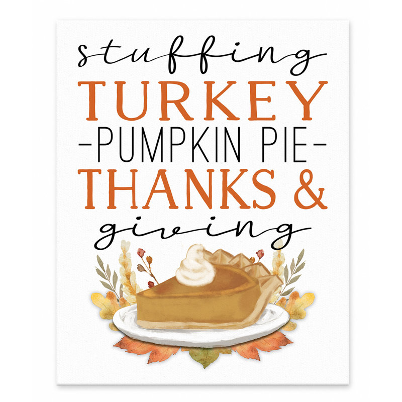 The Holiday Aisle Willaims Stuffing Turkey Pumpkin Pie Thanks And