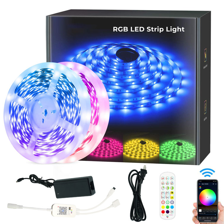 Details about 5050 Wifi Smart RGB LED Strip Lights Rope Lamp Compatible with Alexa Google Home Details about 5050 Wifi Smart RGB LED Strip Lights Rope Lamp Compatible with Alexa Google Home