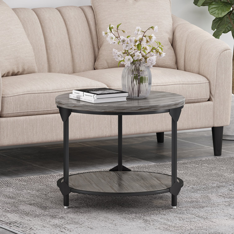 17 Stories 3 Legs Coffee Table with Storage & Reviews | Wayfair