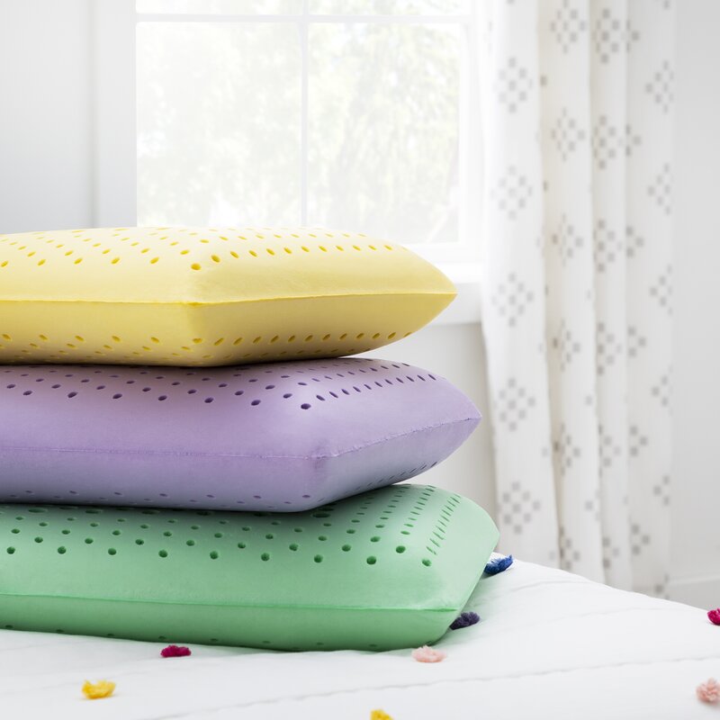 lavender scented memory foam pillow