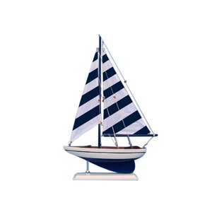 Fruitland Striped Pacific Sailer Model Yacht