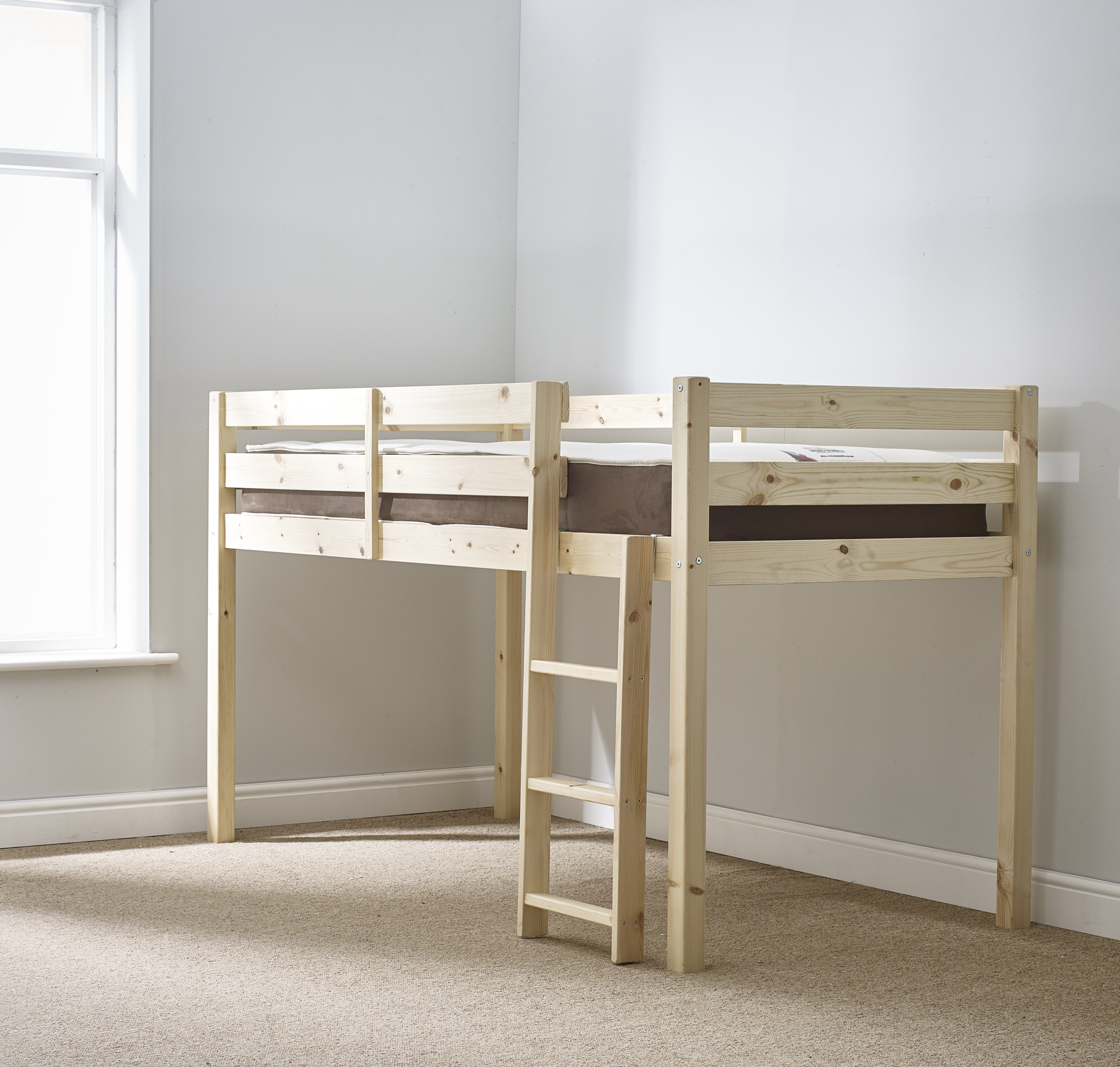 small double mid sleeper bed