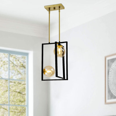 Linley 2- Light Square / Rectangle Pendant
