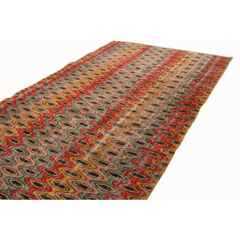 Dakota Fields Teal Tonal Braided Tassel Plaid Hand Knotted Cotton Blue Area Rug Wayfair