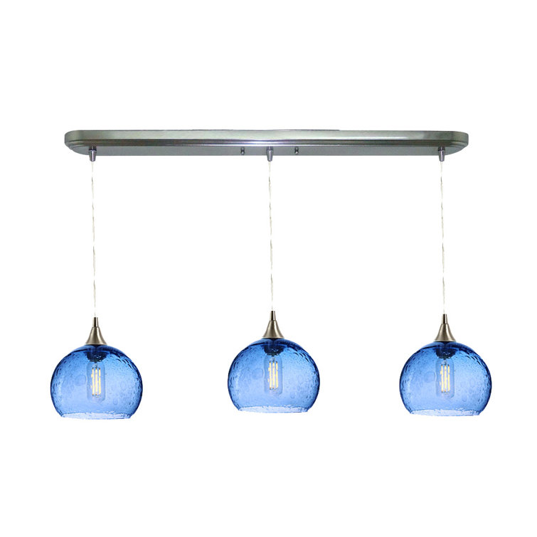 Lunar 3 Pendant Linear Chandelier - Form No. 767