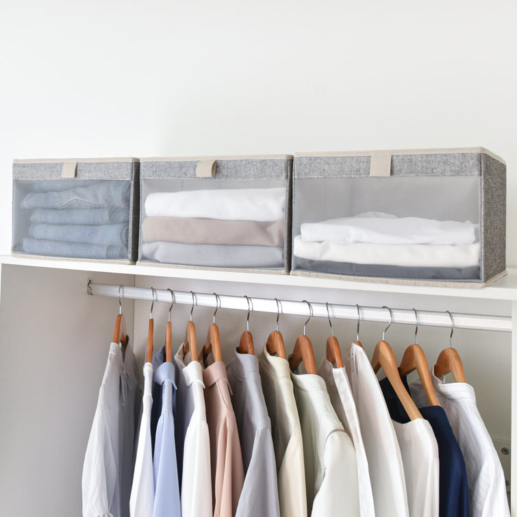 closet storage totes