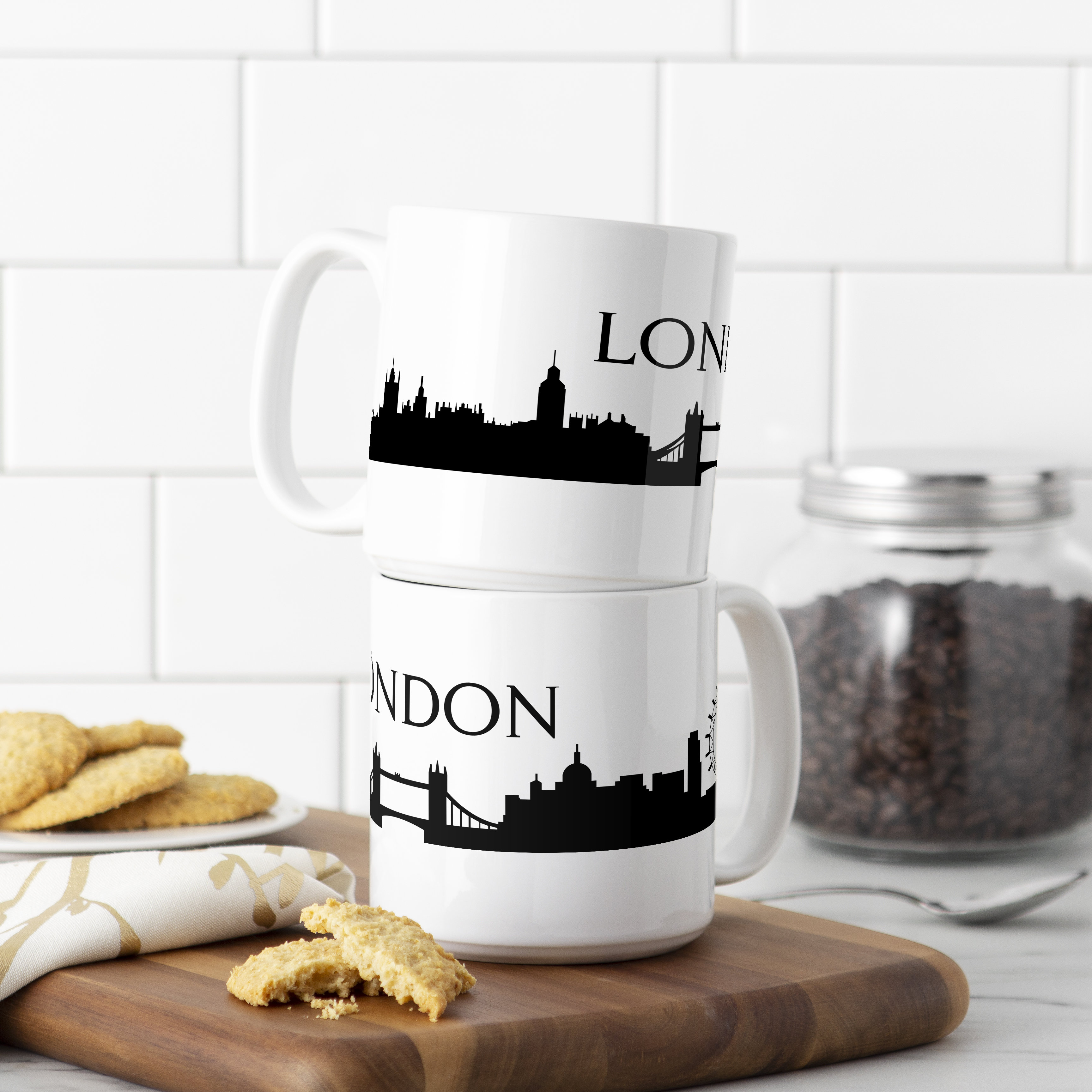Winston Porter Janna Cityscape Coffee Mug
