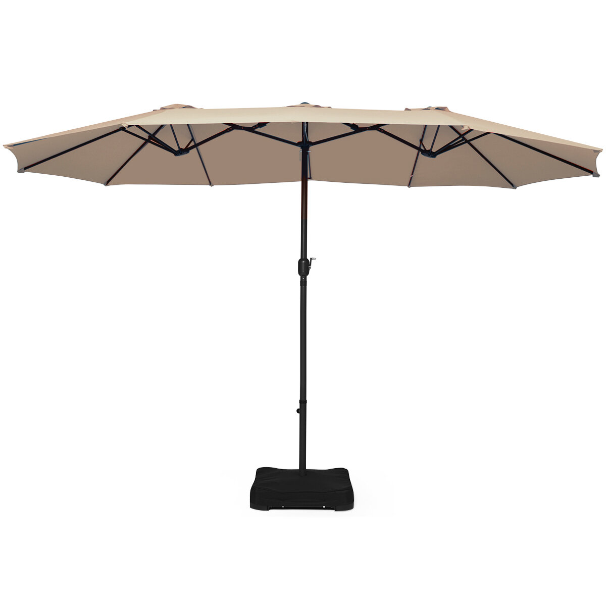 Latitude Run 15 X 8 Rectangular Umbrella Reviews Wayfair