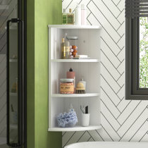 Shelves Home Bathroom Office Kitchen Bedroom Acrylic Corner Safety Shelf 
