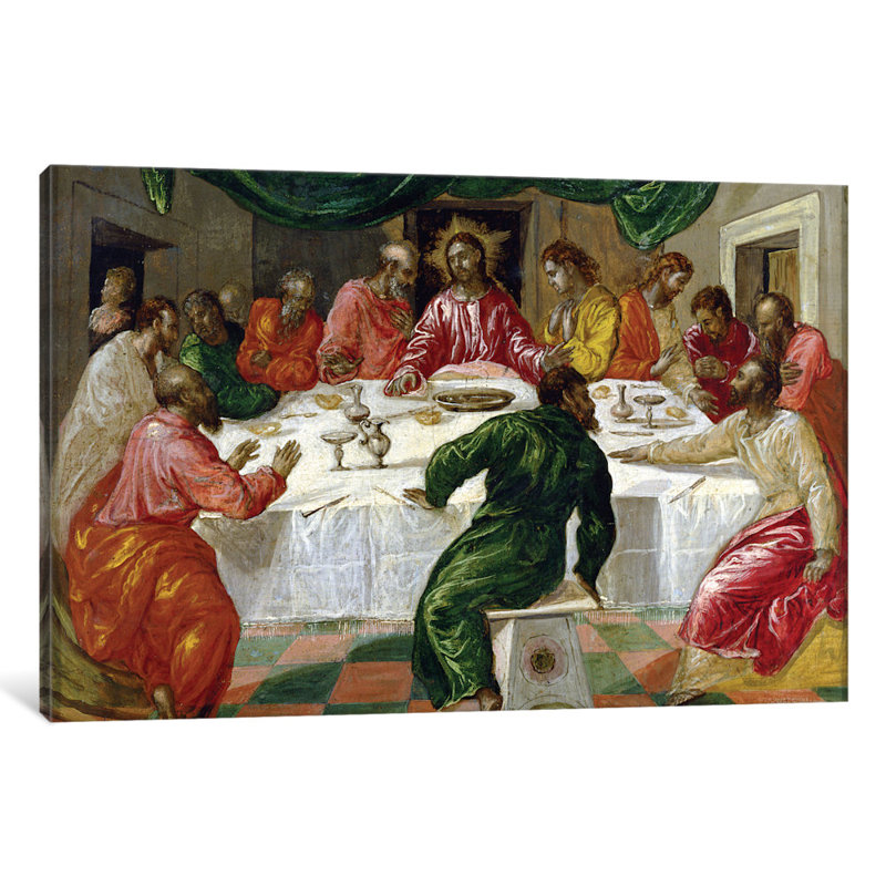 East Urban Home The Last Supper By El Greco Painting Print On