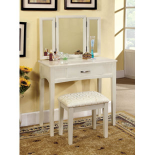 Inglestone Common Vanity Set with Mirror