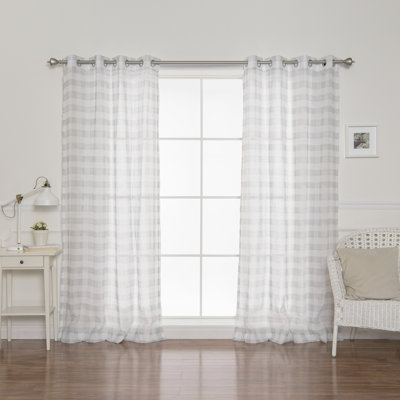 Check Amp Plaid Curtains Amp Drapes You Ll Love In 2019 Wayfair
