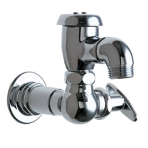 Chicago Faucets Manual Wall Mounted Service Sink Faucet With