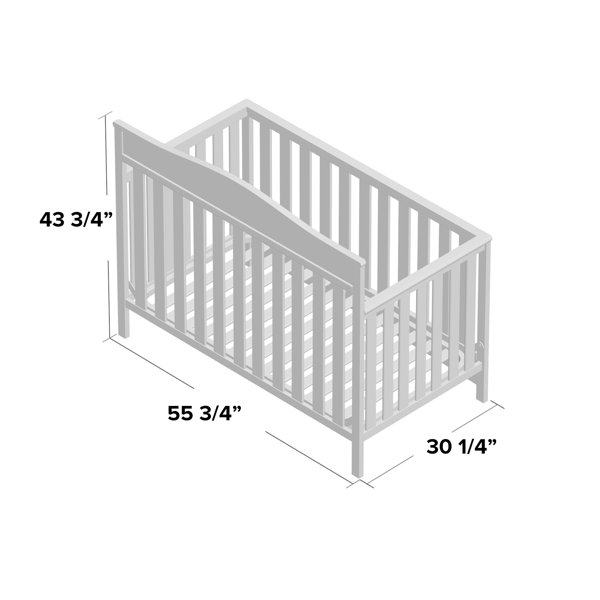 delta children emery 4 in 1 crib