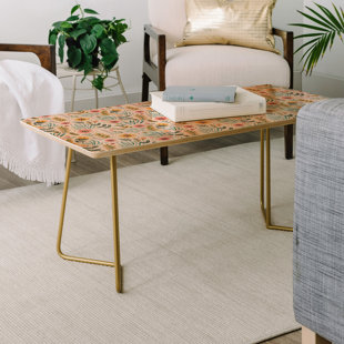 Pimlada Phuapradit Ditsy Floral Field Coffee Table by East Urban Home Comparison