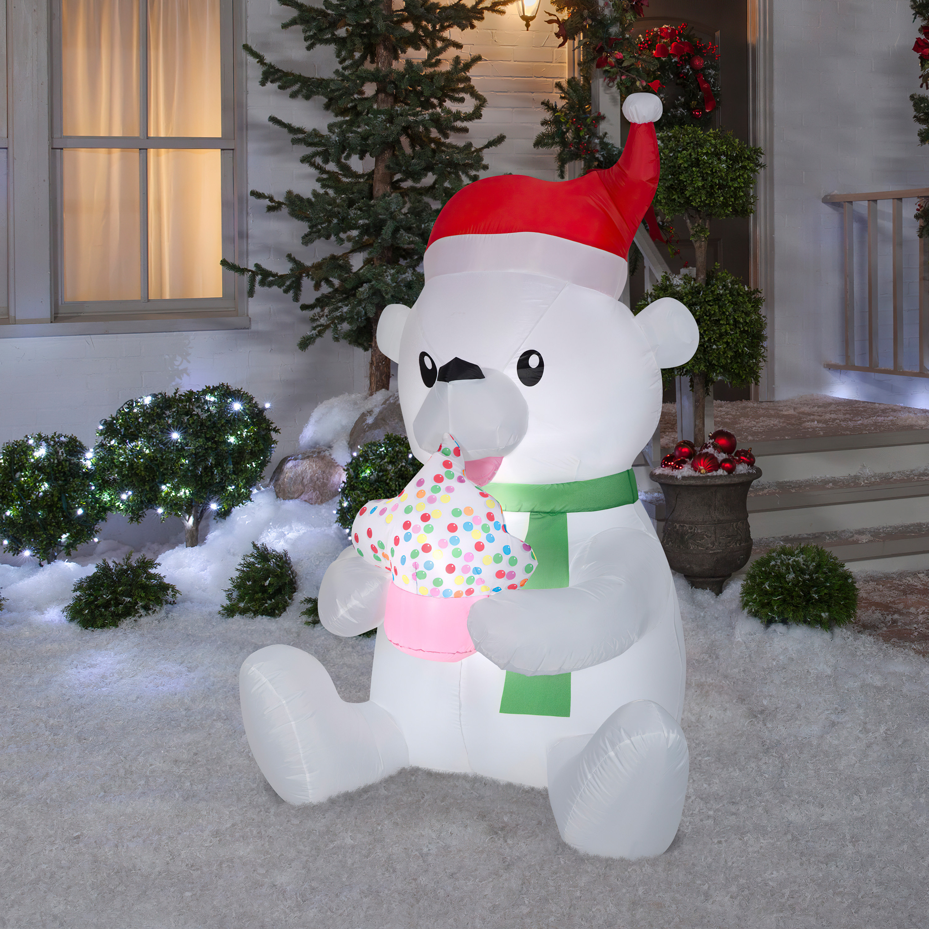 gemmy inflatable bear