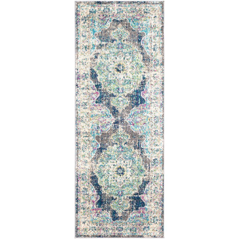 Haigler Oriental Green Gray Area Rug Reviews Joss Main Haigler Oriental Green Gray Area Rug