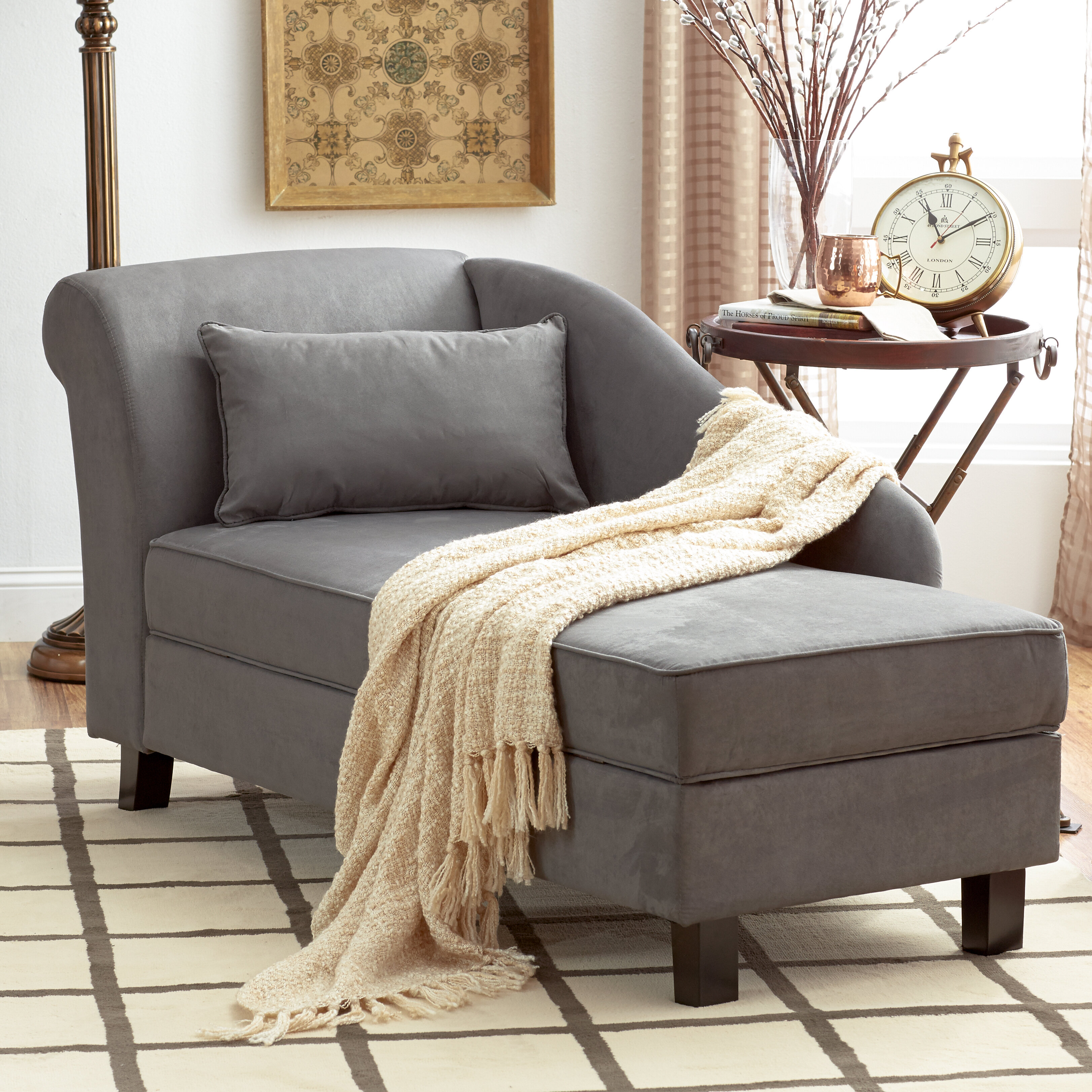 Storage Chaise Lounge Chairs You Ll Love In 2021 Wayfair