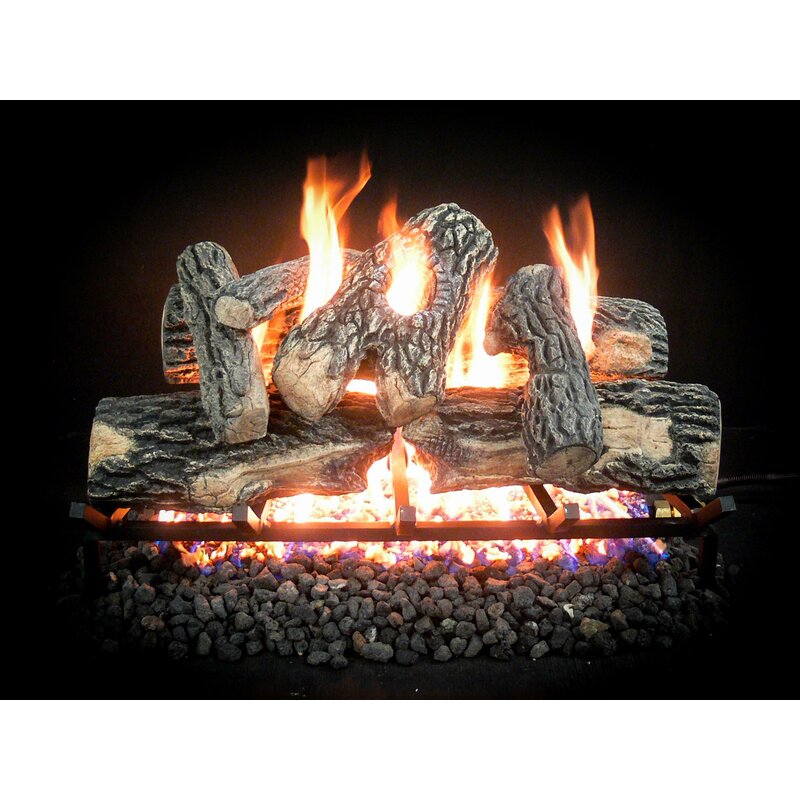 Dreffco Majestic Vented Natural Gas Propane Fireplace Logs Wayfair