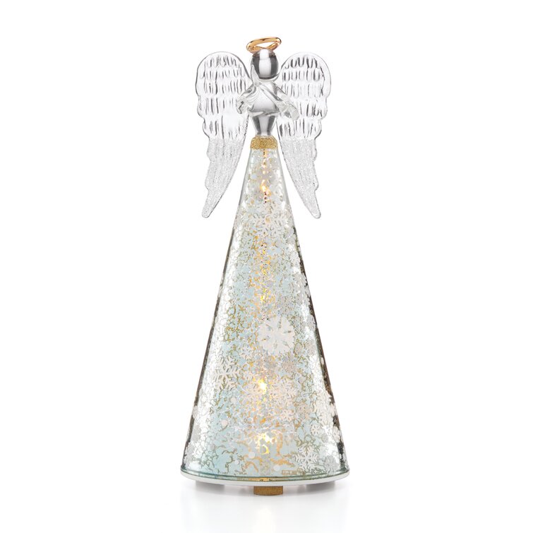 Lenox Holiday Angel Light-Up Figurine Ivory 
