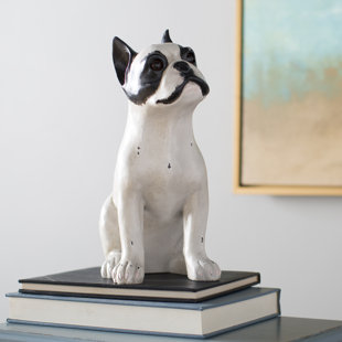 French Bulldog Statue Wayfair Adelhard Decorative French Bulldog Statue