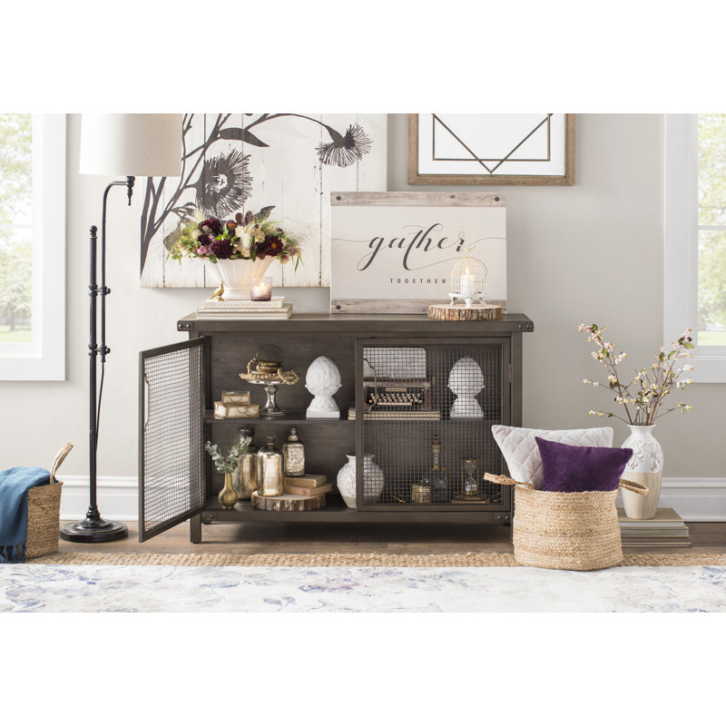 Kenison Burnet Gateway Rustic Distressed Accent Mirror Joss Main