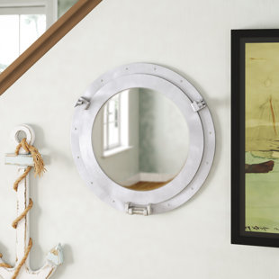 Porthole Mirror Cabinet Wayfair Ca