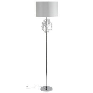 Crystal Chandelier Floor Lamp Wayfair Co Uk Borthwick Crystal 160cm Floor Lamp
