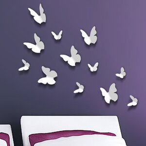 3D Butterfly Wall Decal