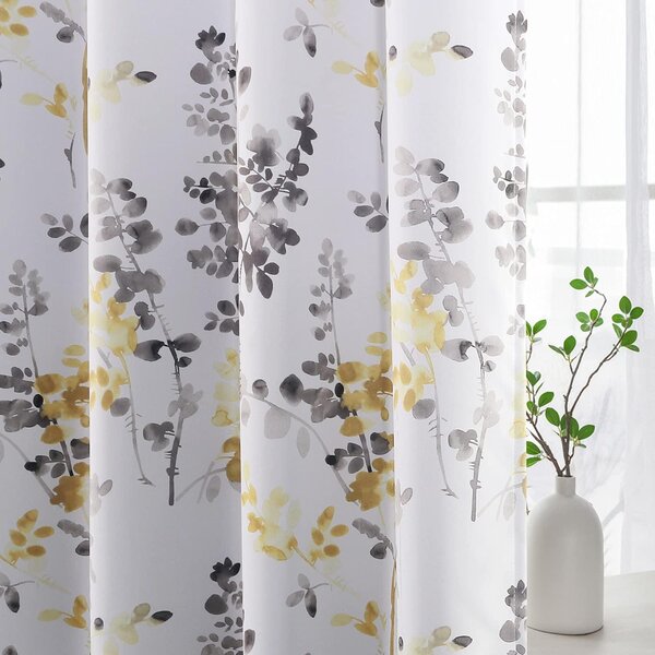 Blackout Curtain Window Grommet Thermal Insulated Set Of 2 Panels All Colors 