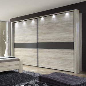 Schwebetürenschrank Donna, 217 cm H x 250 cm B ..