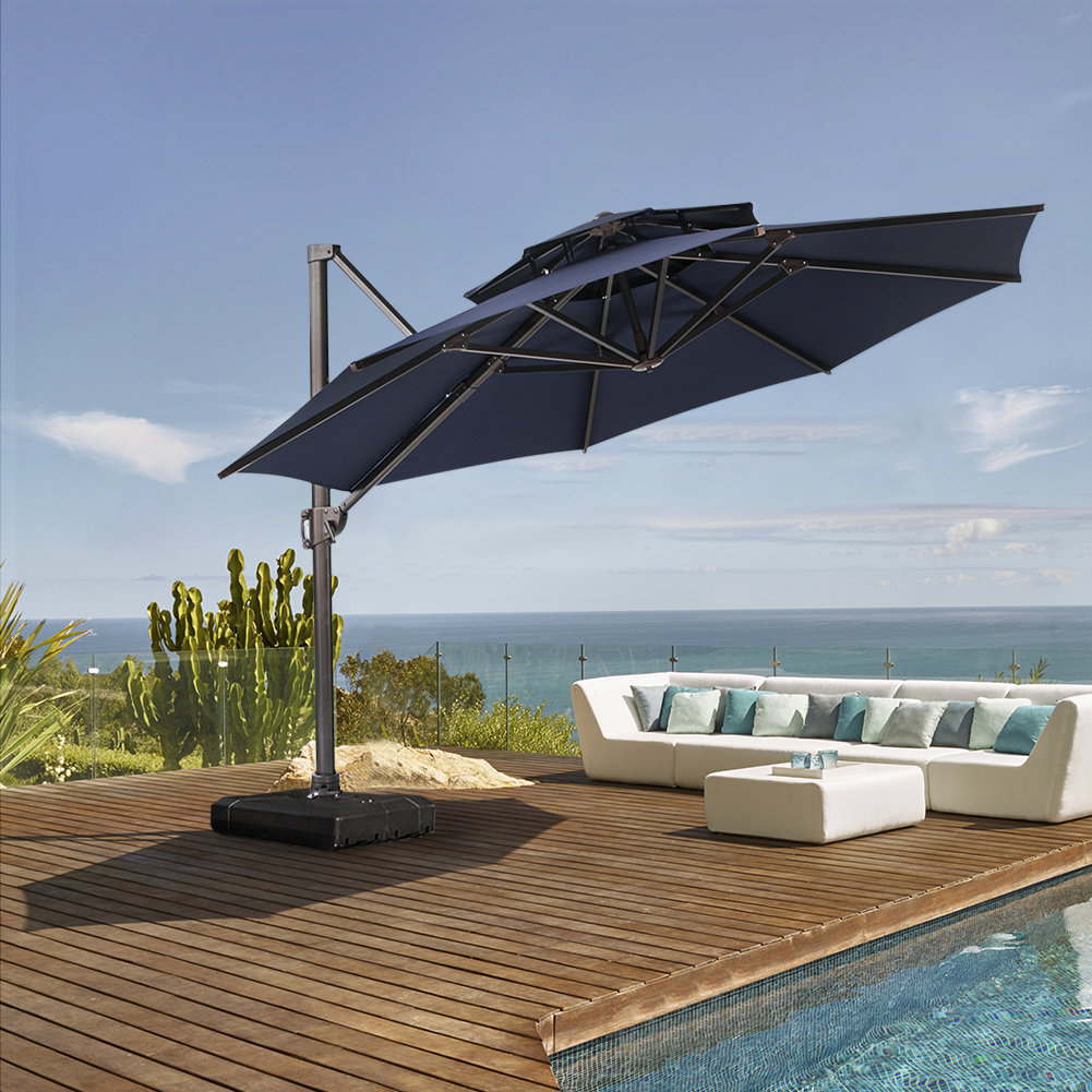 Freeport Park Askov 12 Cantilever Umbrella Reviews Wayfair