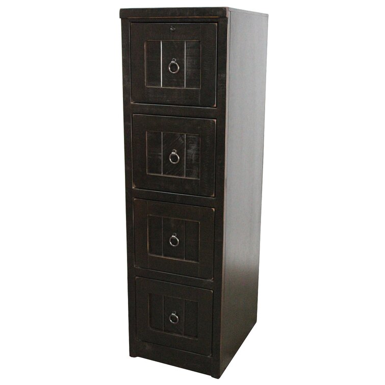 Rosalind Wheeler Raina 4 Drawer Vertical Filing Cabinet Wayfair