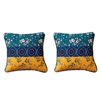 Bungalow Rose Eloisee Four Moons Cotton Throw Pillow Cover Wayfair