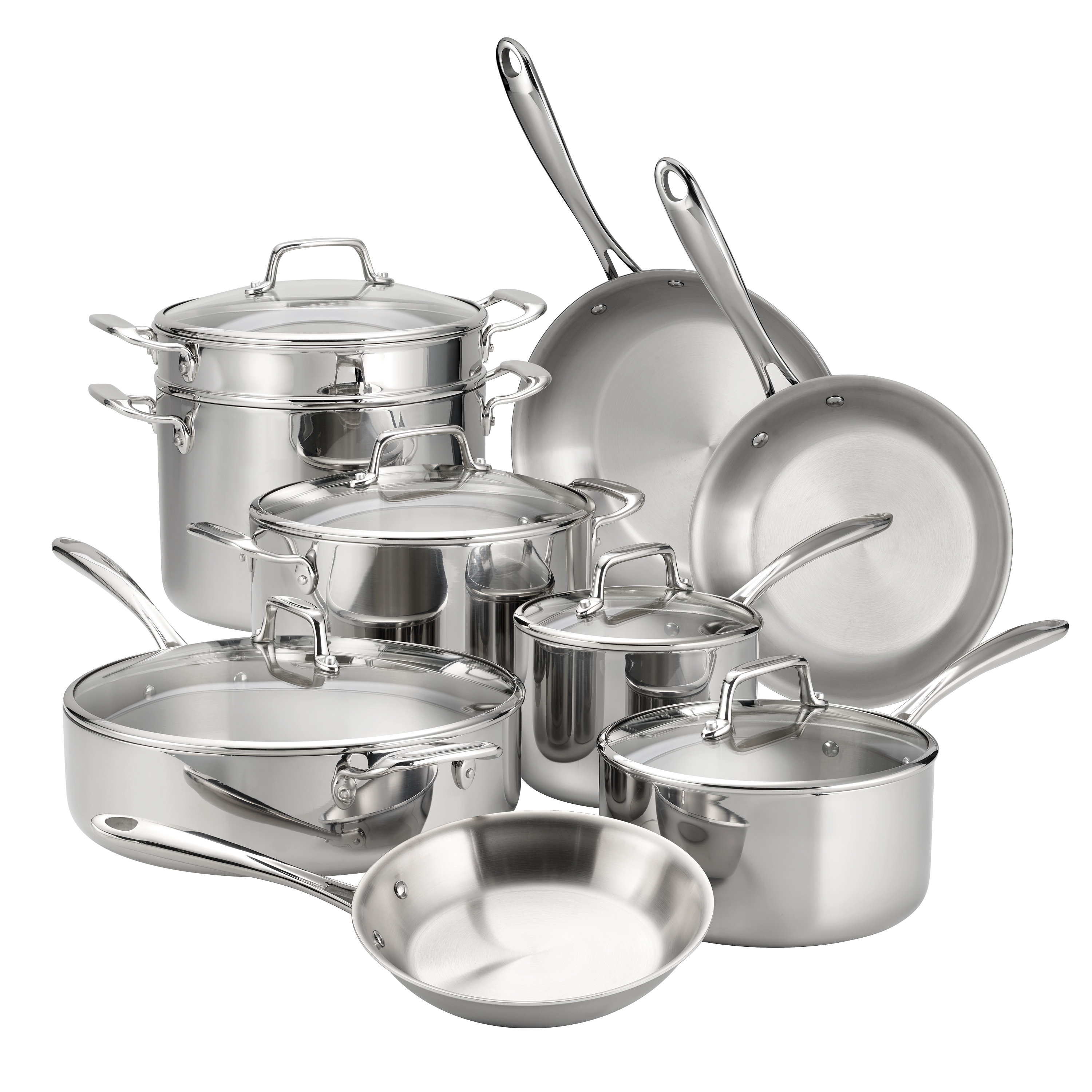 Non Stick Cooking Pots and Pans & Lids 18 Piece Cookware Set Nonstick Tramontina for sale online 
