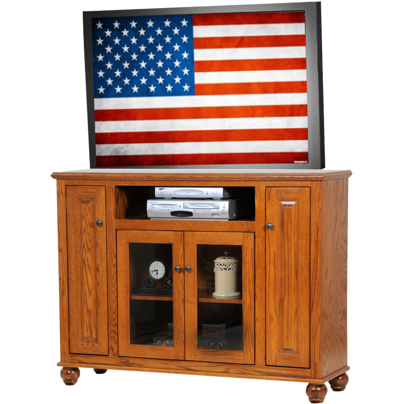 Alcott Hill Spoffo Solid Wood Tv Stand For Tvs Up To 60 Wayfair