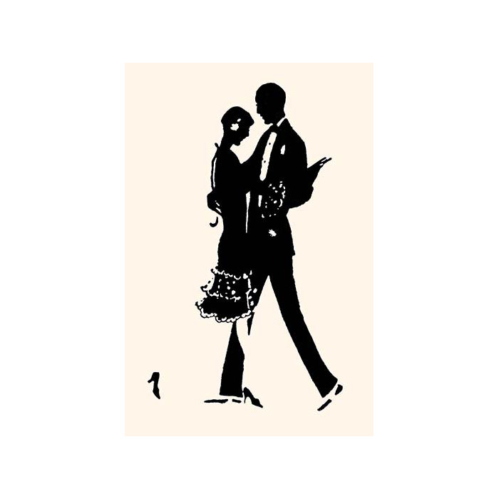 Buyenlarge Young Couple In Formal Attire Dance By Maxfield