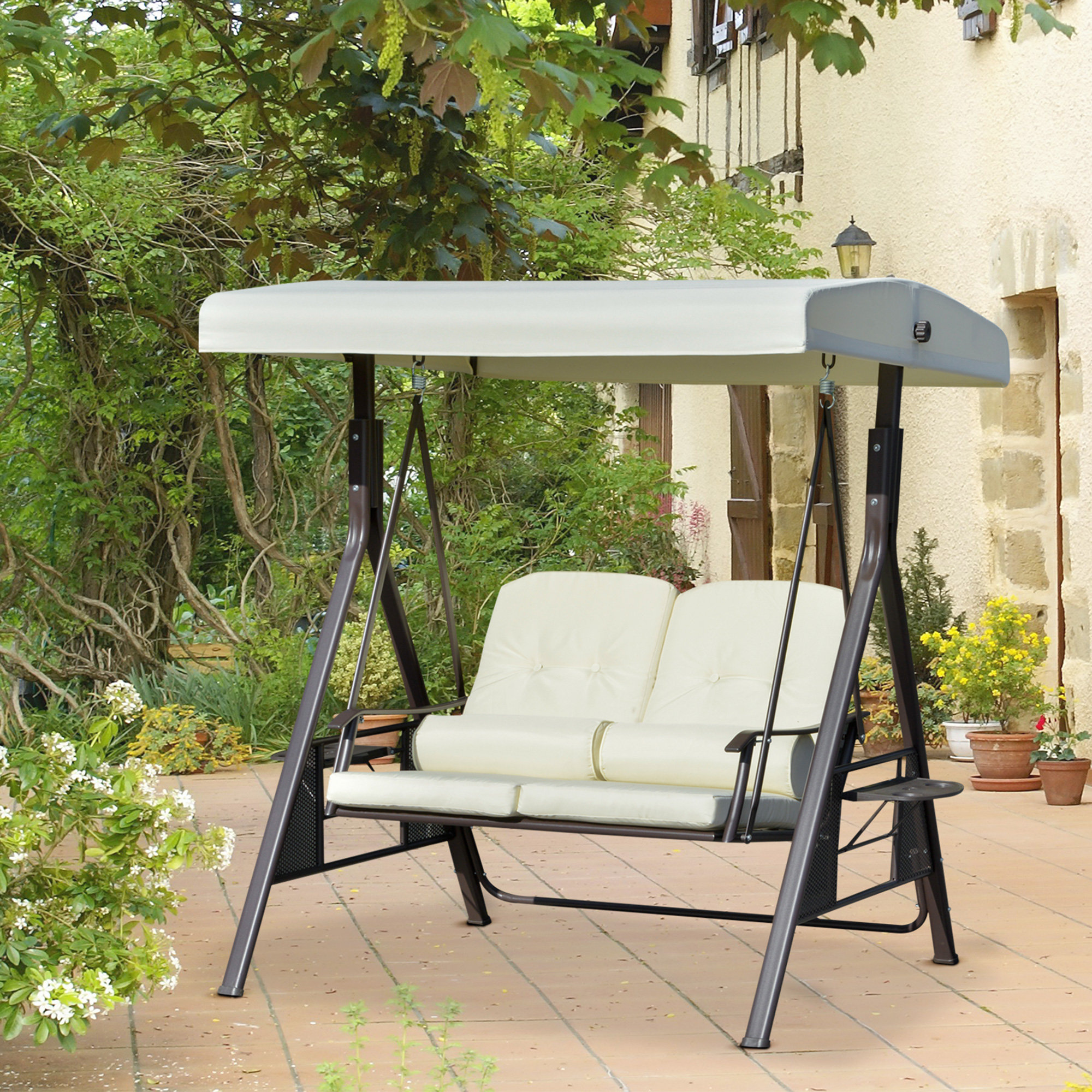 outdoor swing chaise