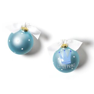 Little Prince Glass Ball Ornament