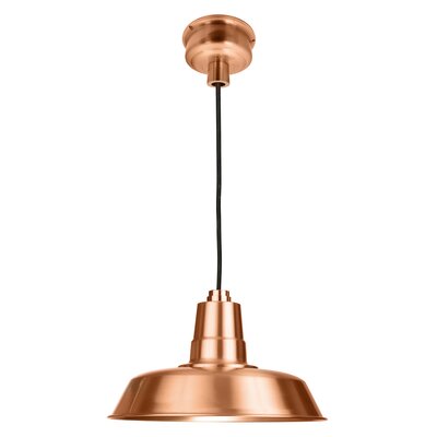 Haleigh Led Pendant Longshore Tides Finish Solid Copper Size 72 H