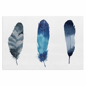 'Three Feathers' Doormat