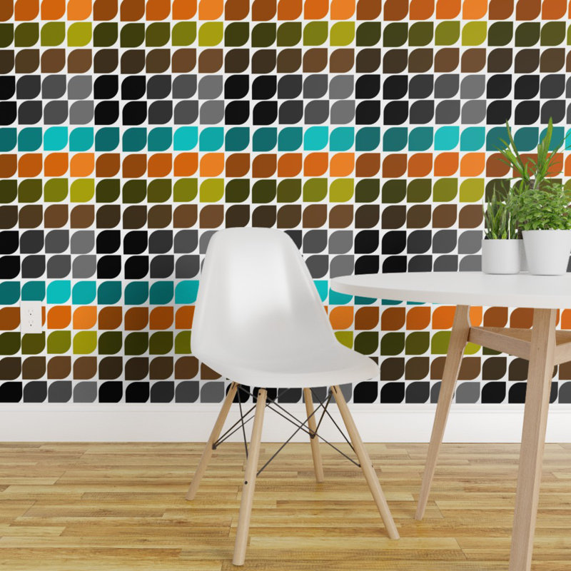Brayden Studio Preesall Mid Century Modern Peel And Stick