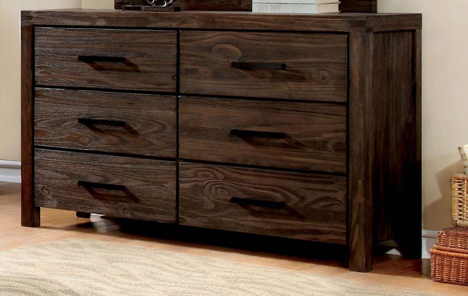 Loon Peak® Posner 6 Drawer Dresser Wayfair