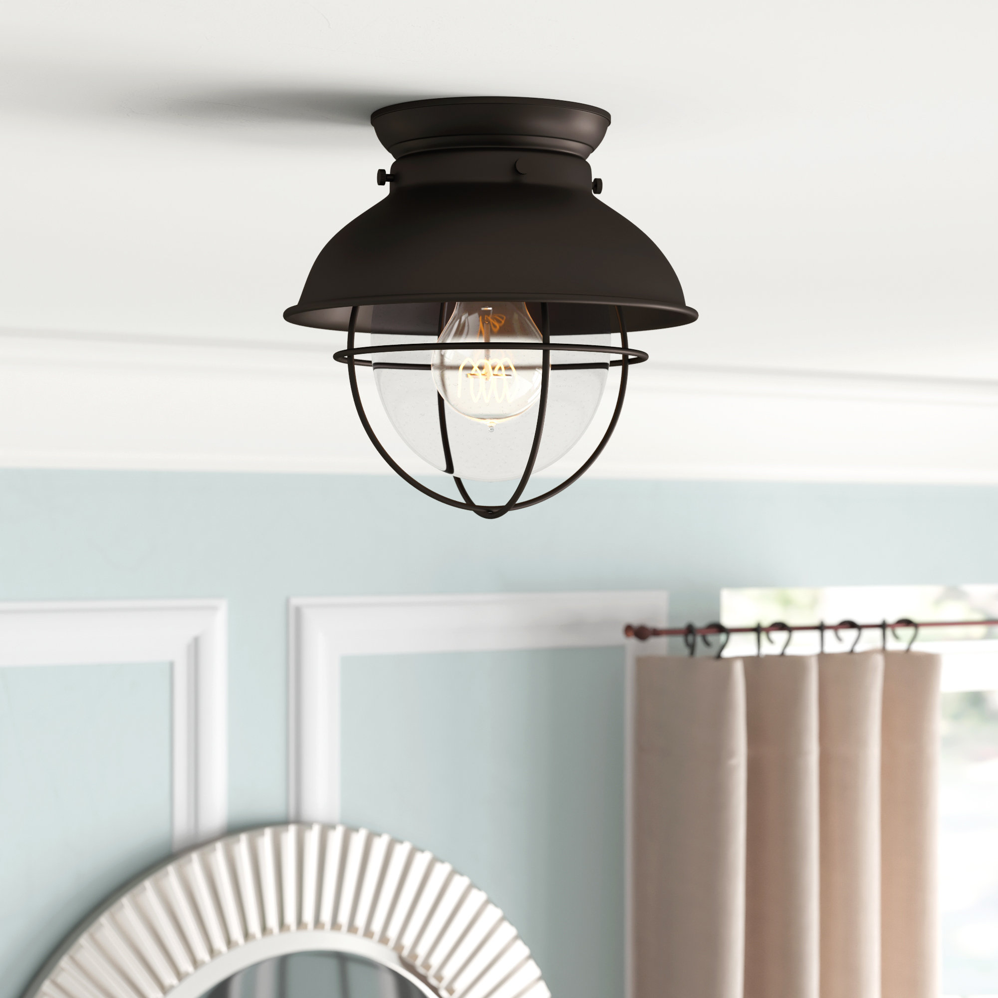 Othello 1 Light Semi Flush Mount Reviews Joss Main
