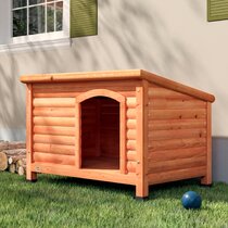 XL, from US Dog Kennel Outdoor Wooden Dog House Home Pet Furniture for Small Medium Large Animals Weather-Resistant Wood Pet House Log Cabin 