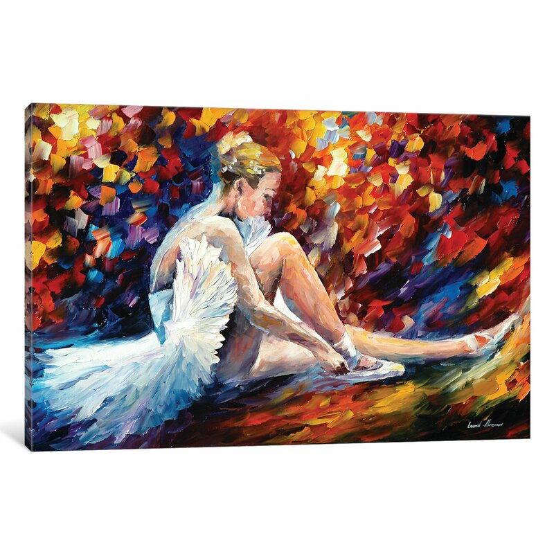 Red Barrel Studio Young Ballerina Wall Art On Wrapped Canvas Wayfair