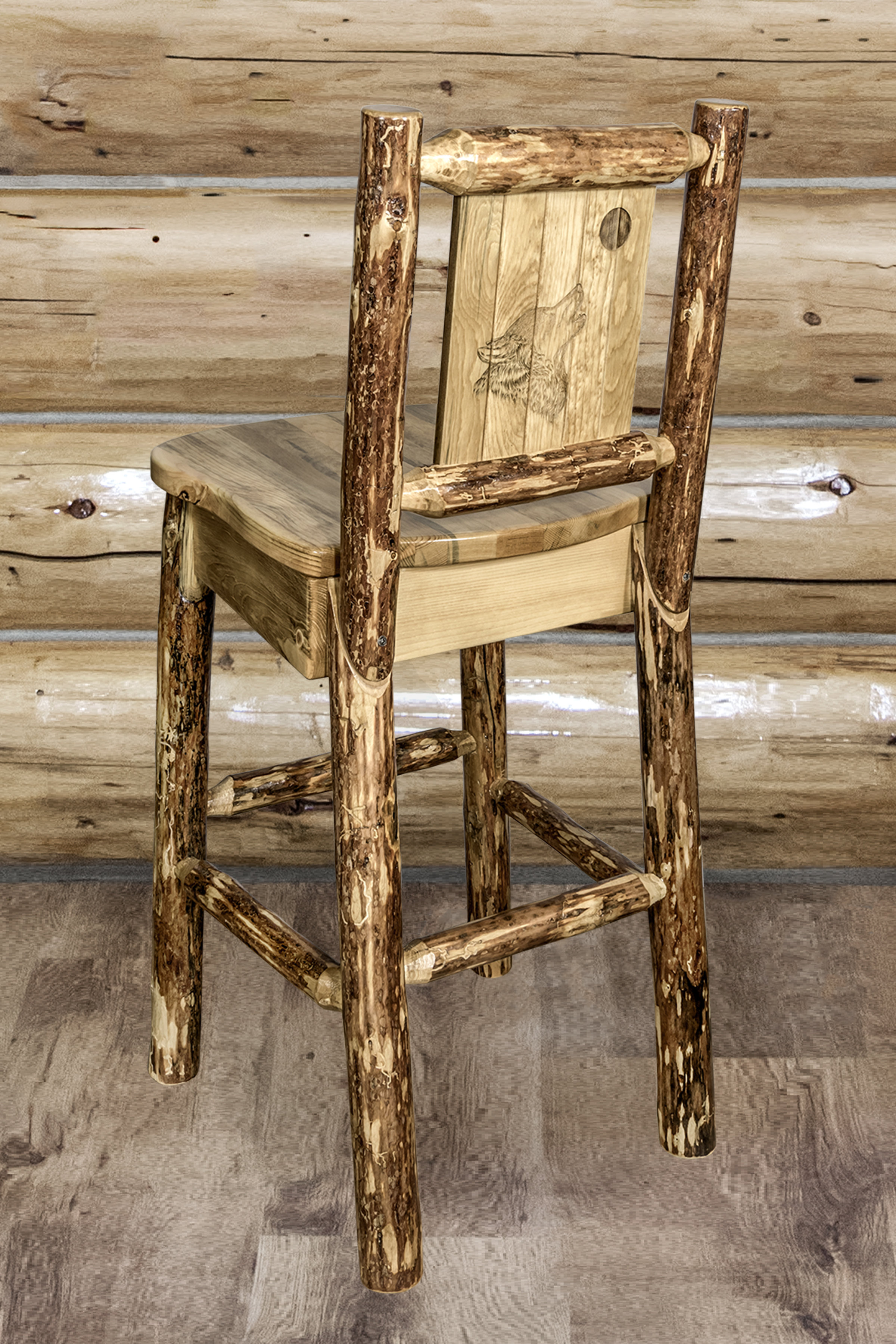Loon Peak Tustin Solid Wood 30 Bar Stool Wayfair