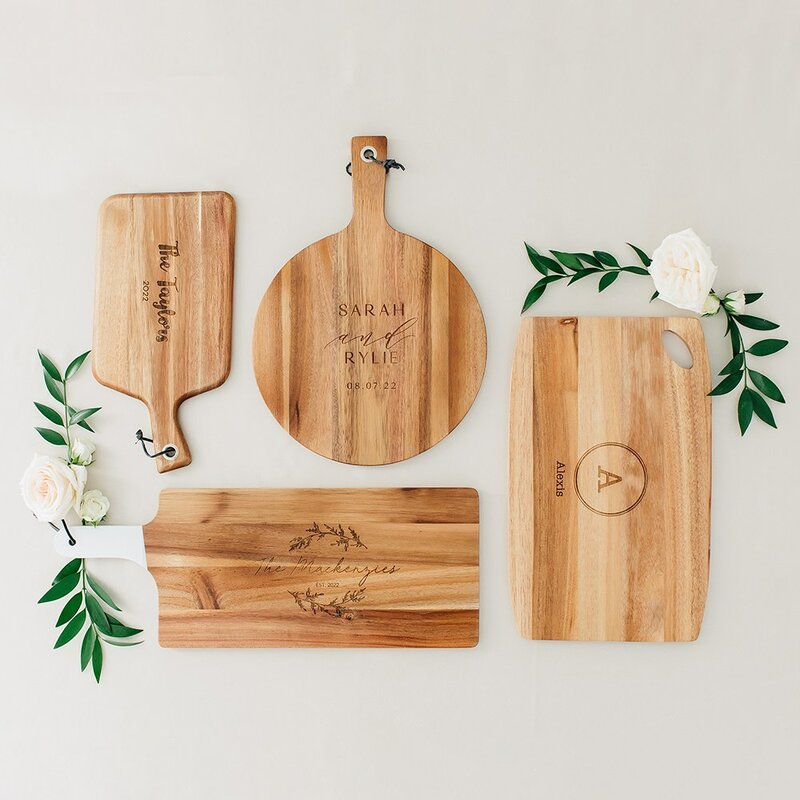 decorative wood cutting boards