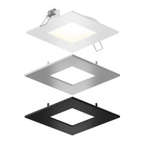 Square Rectangle Recessed Lighting Kits You Ll Love In 2021 Wayfair